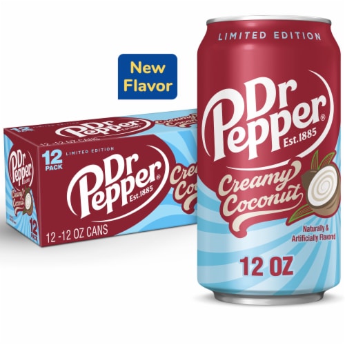 Dr Pepper Creamy Coconut Soda - Tropical Sip