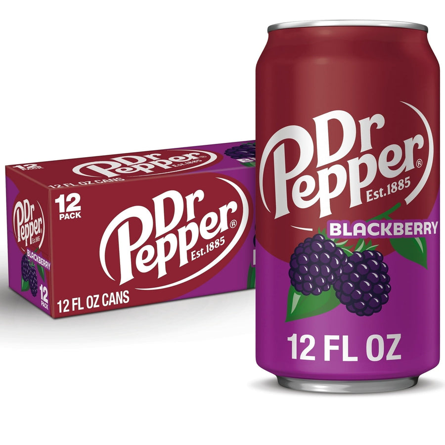 Dr Pepper Blackberry Soda - Dark Flavor